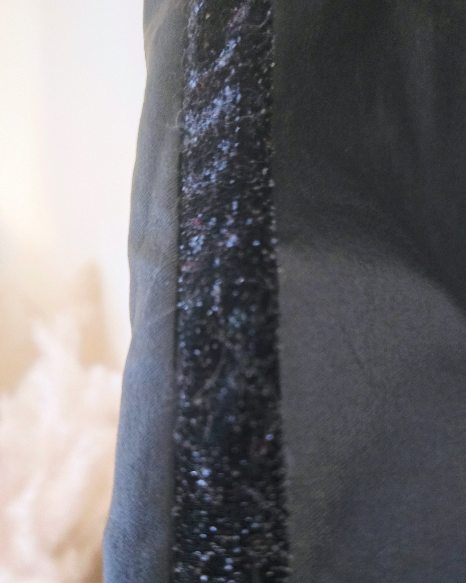 Legging huilé noir à bandes - 𝐌𝐚𝐫𝐢𝐧𝐚𝟒𝟒𝐟𝐚𝐦𝐢𝐥𝐲
