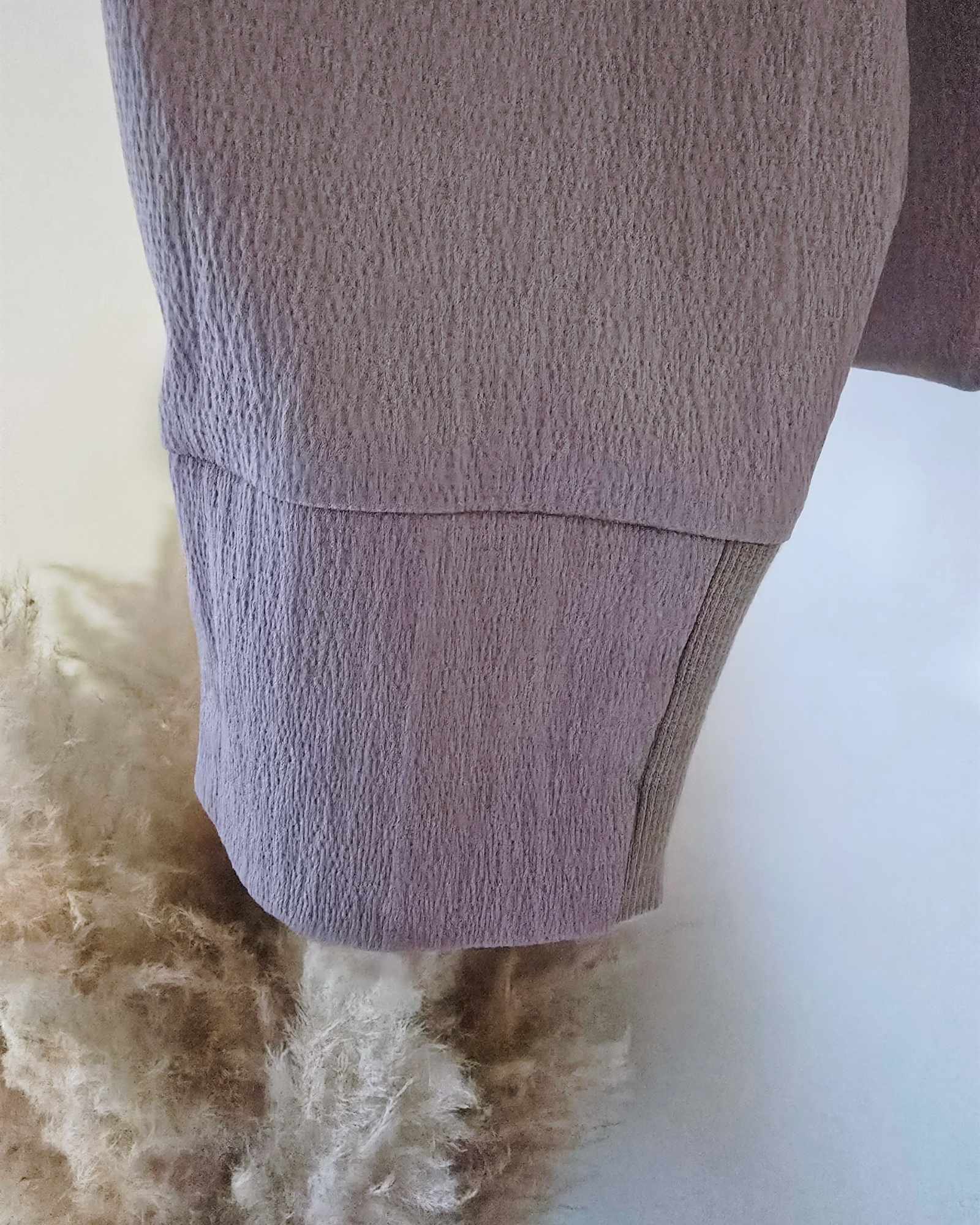 Pantalon jeeging beige bronze