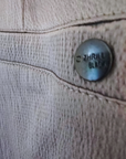 Pantalon jeeging beige bronze