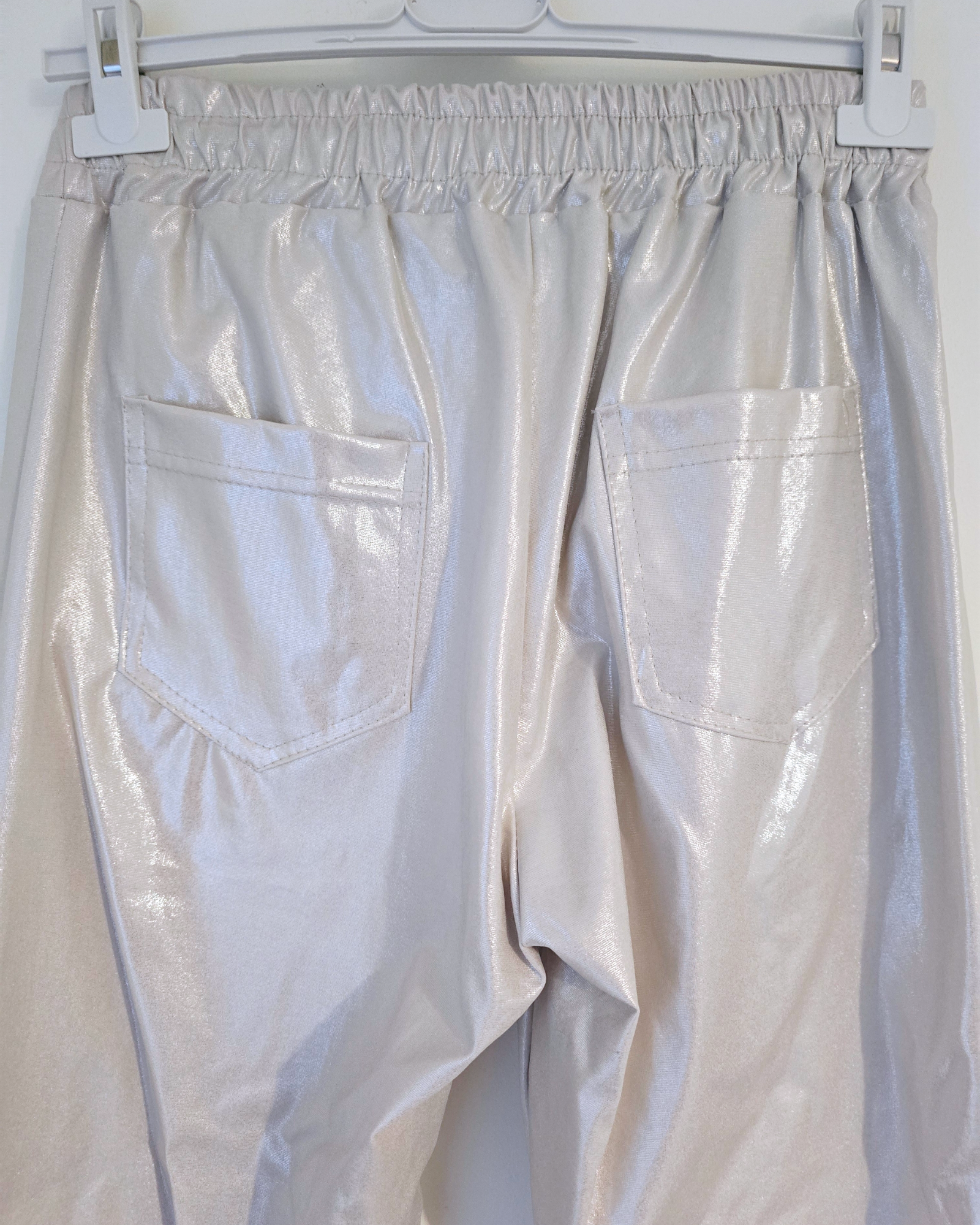 Pantalon jeeging irisé