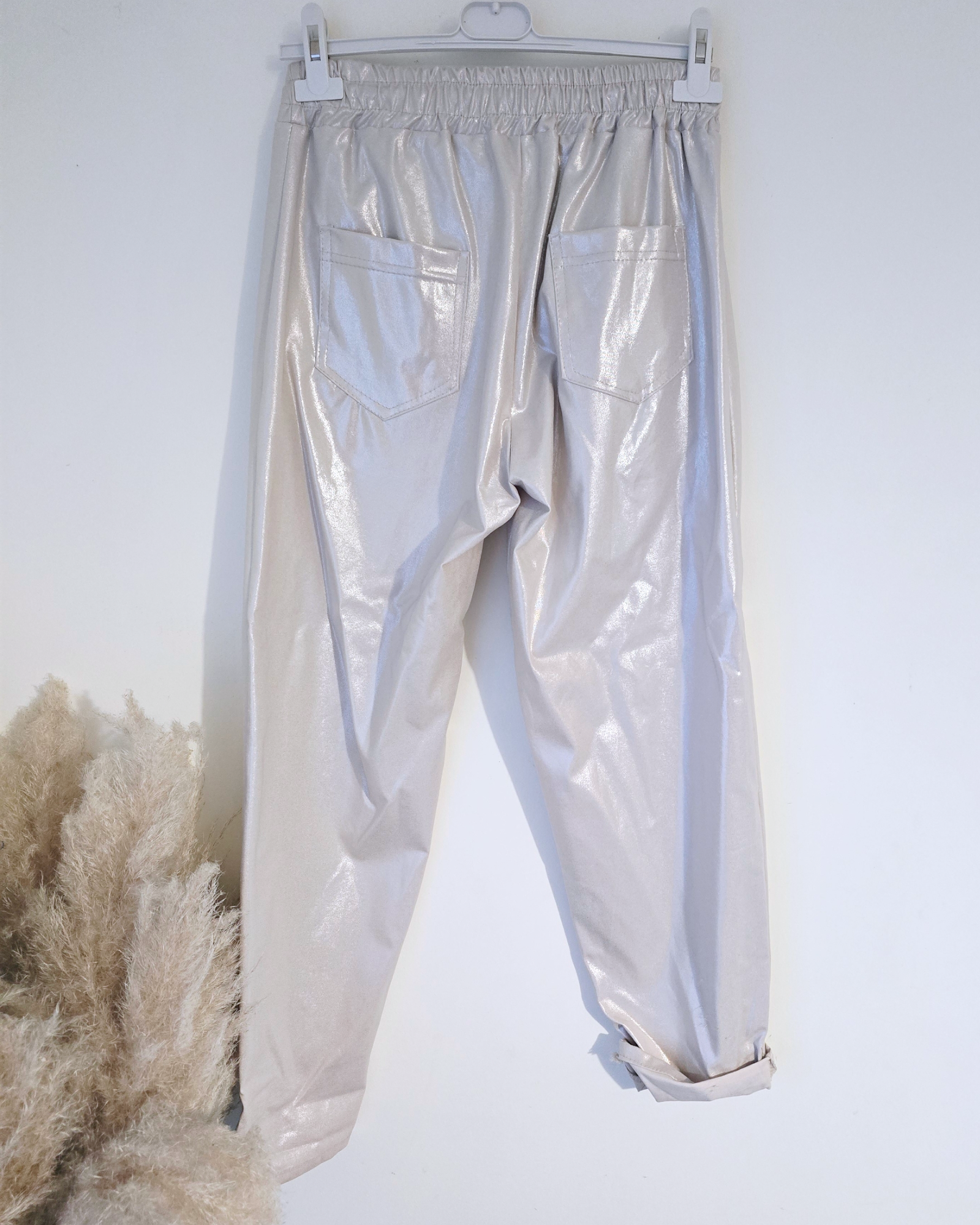 Pantalon jeeging irisé