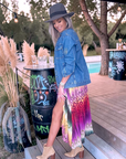 Veste brodée en jean bleu - 𝐌𝐚𝐫𝐢𝐧𝐚𝟒𝟒𝐟𝐚𝐦𝐢𝐥𝐲