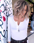 T-shirt côtelé blanc M/L - 𝐌𝐚𝐫𝐢𝐧𝐚𝟒𝟒𝐟𝐚𝐦𝐢𝐥𝐲