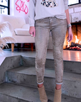 Pantalon bronze à imprimé animal - 𝐌𝐚𝐫𝐢𝐧𝐚𝟒𝟒𝐟𝐚𝐦𝐢𝐥𝐲
