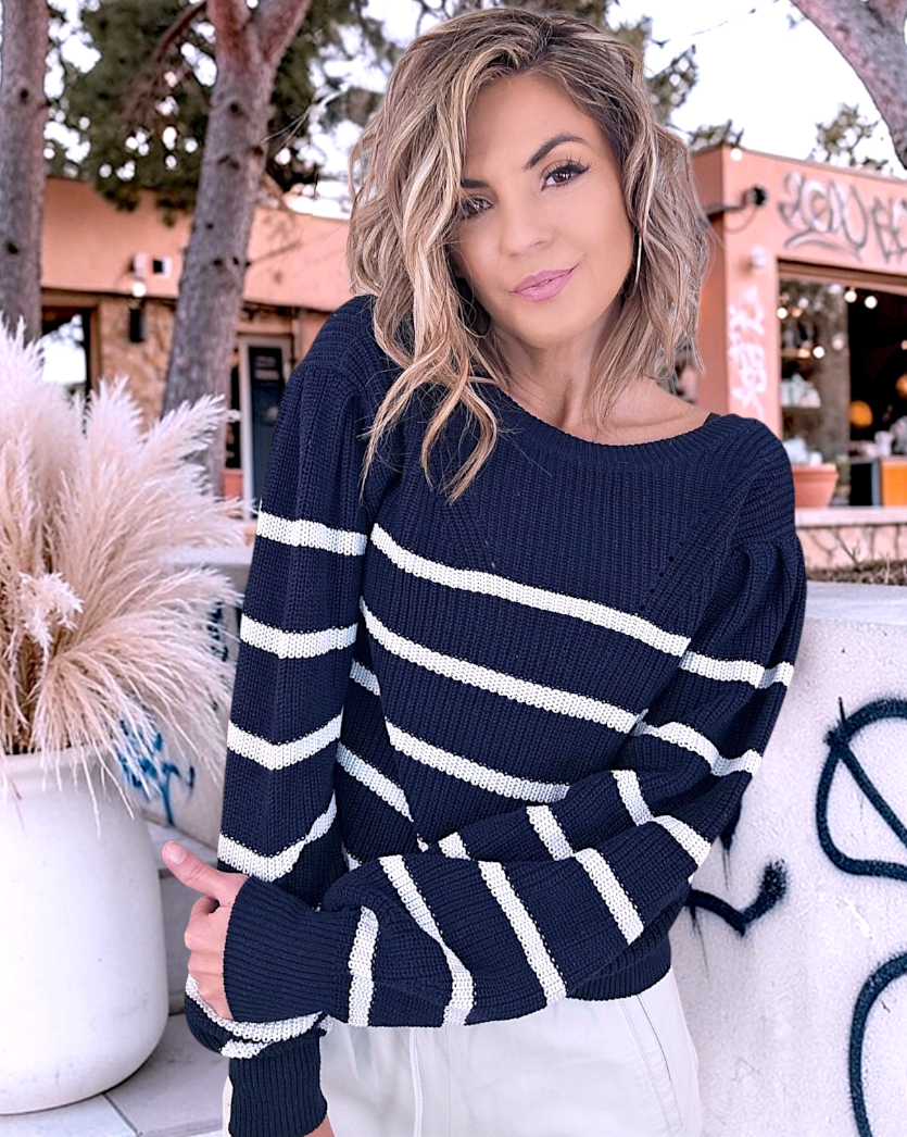 Pull double sens marinière - 𝐌𝐚𝐫𝐢𝐧𝐚𝟒𝟒𝐟𝐚𝐦𝐢𝐥𝐲