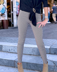 Pantalon à imprimé pied-de-poule - 𝐌𝐚𝐫𝐢𝐧𝐚𝟒𝟒𝐟𝐚𝐦𝐢𝐥𝐲