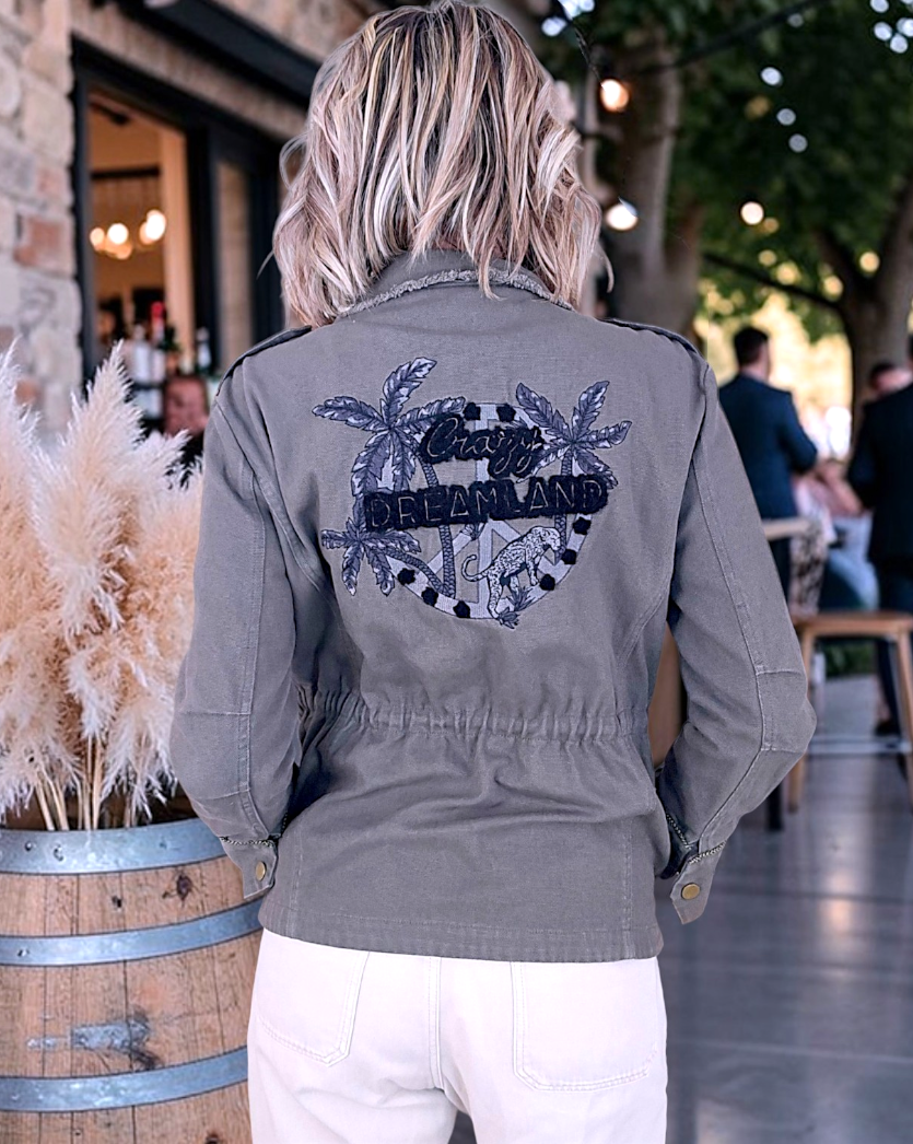 Saharienne kaki Crazy - 𝐌𝐚𝐫𝐢𝐧𝐚𝟒𝟒𝐟𝐚𝐦𝐢𝐥𝐲