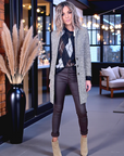Manteau tweed beige et marron-kaki - 𝐌𝐚𝐫𝐢𝐧𝐚𝟒𝟒𝐟𝐚𝐦𝐢𝐥𝐲