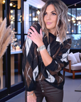 Pull à damiers marron - 𝐌𝐚𝐫𝐢𝐧𝐚𝟒𝟒𝐟𝐚𝐦𝐢𝐥𝐲