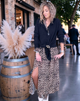 Robe 7/8è  imprimé léopard - 𝐌𝐚𝐫𝐢𝐧𝐚𝟒𝟒𝐟𝐚𝐦𝐢𝐥𝐲