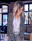 Veste léopard noire, blanche et grise - 𝐌𝐚𝐫𝐢𝐧𝐚𝟒𝟒𝐟𝐚𝐦𝐢𝐥𝐲