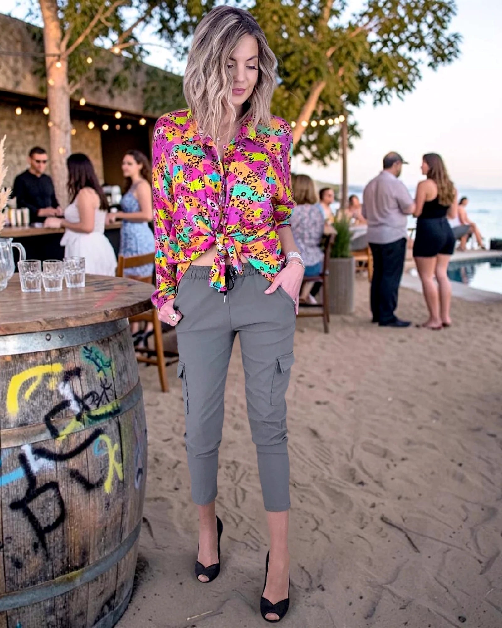 Pantalon cargo kaki - 𝐌𝐚𝐫𝐢𝐧𝐚𝟒𝟒𝐟𝐚𝐦𝐢𝐥𝐲