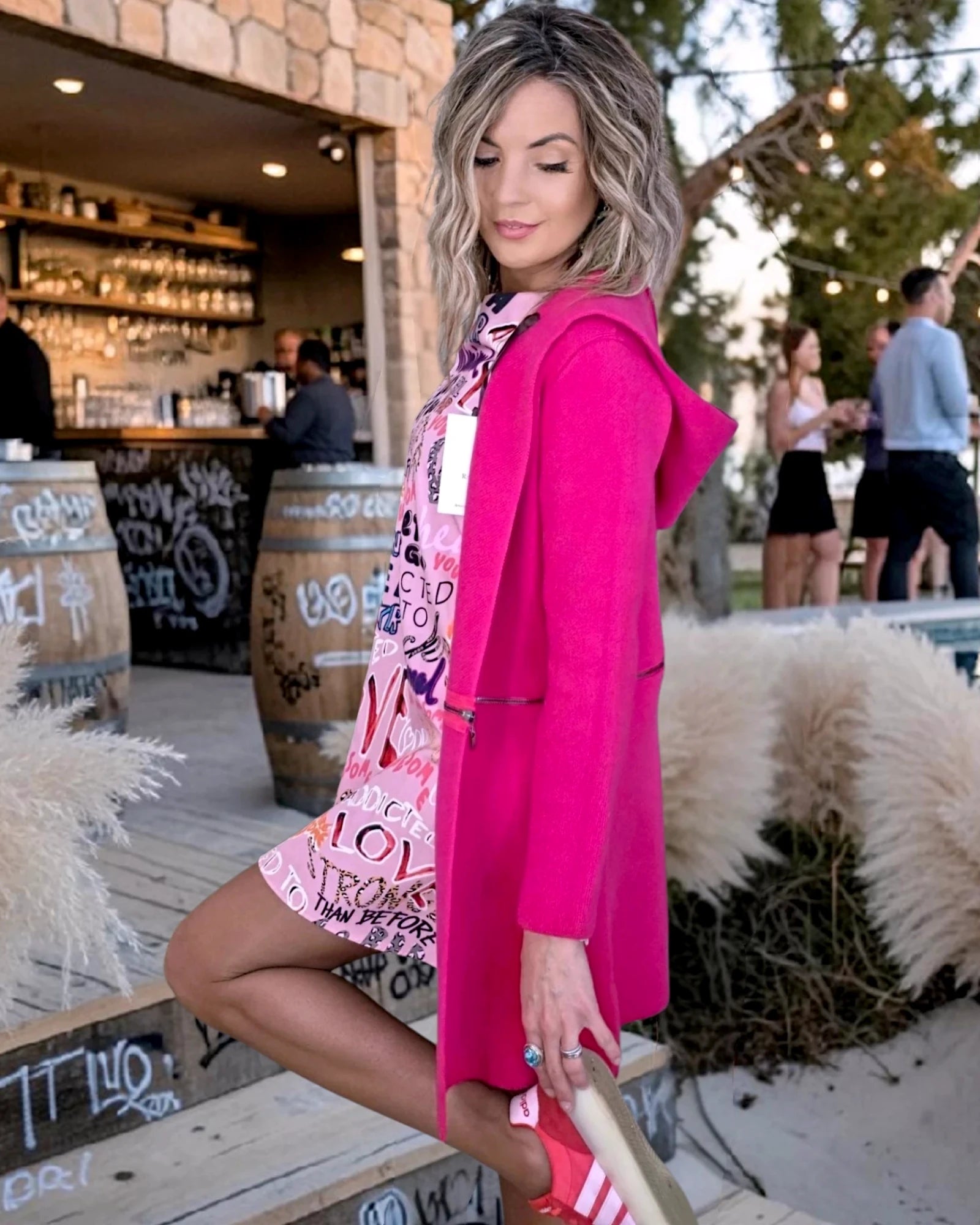 Gilet 2 en 1 rose fuchsia - 𝐌𝐚𝐫𝐢𝐧𝐚𝟒𝟒𝐟𝐚𝐦𝐢𝐥𝐲