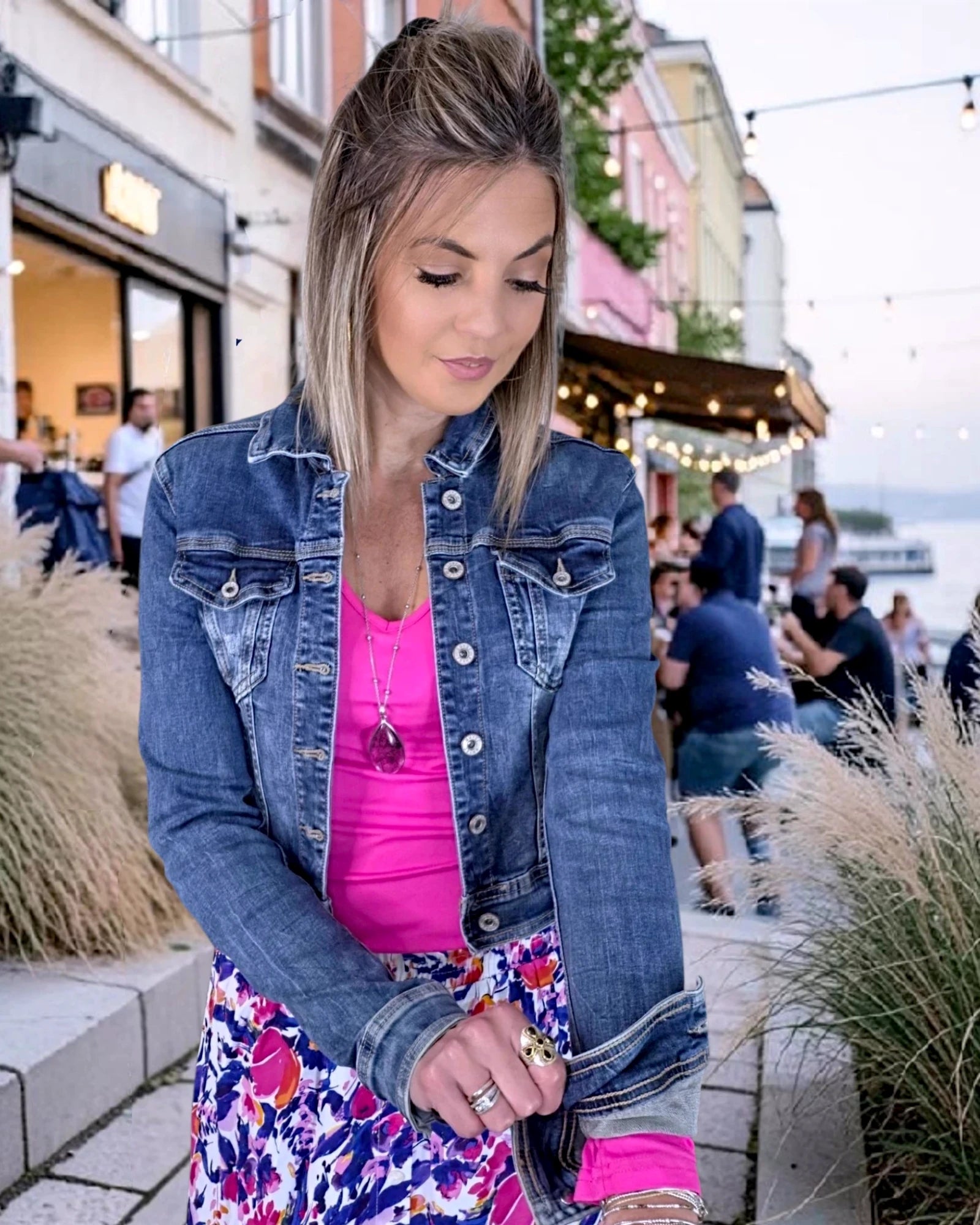 Veste en jean - 𝐌𝐚𝐫𝐢𝐧𝐚𝟒𝟒𝐟𝐚𝐦𝐢𝐥𝐲