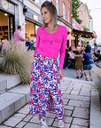 T-shirt en lycra rose fuchsia - 𝐌𝐚𝐫𝐢𝐧𝐚𝟒𝟒𝐟𝐚𝐦𝐢𝐥𝐲