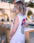 Veste sans manches rock'n'roll - 𝐌𝐚𝐫𝐢𝐧𝐚𝟒𝟒𝐟𝐚𝐦𝐢𝐥𝐲