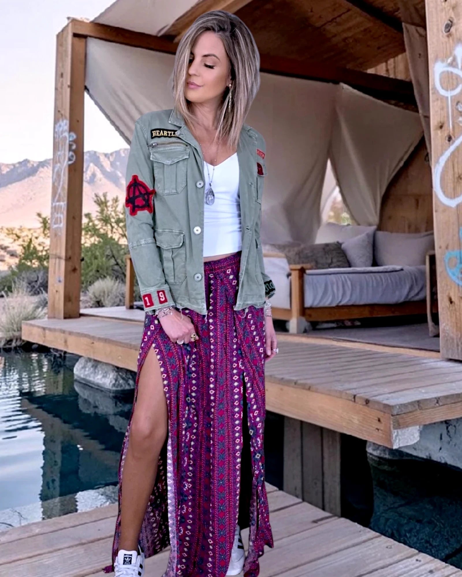 Jupe Bohême-chic - 𝐌𝐚𝐫𝐢𝐧𝐚𝟒𝟒𝐟𝐚𝐦𝐢𝐥𝐲
