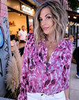 Chemise tie and dye rose fuchsia - 𝐌𝐚𝐫𝐢𝐧𝐚𝟒𝟒𝐟𝐚𝐦𝐢𝐥𝐲