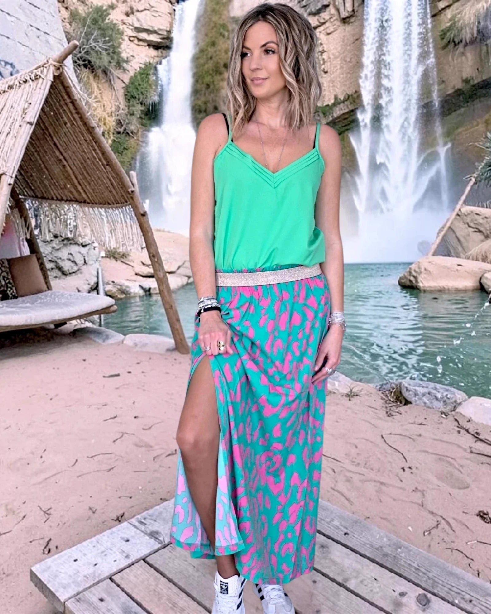 Débardeur vert fluo - 𝐌𝐚𝐫𝐢𝐧𝐚𝟒𝟒𝐟𝐚𝐦𝐢𝐥𝐲