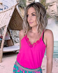 Débardeur Léa fuchsia - 𝐌𝐚𝐫𝐢𝐧𝐚𝟒𝟒𝐟𝐚𝐦𝐢𝐥𝐲