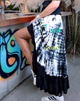 Jupe longue tie and dye à tags - 𝐌𝐚𝐫𝐢𝐧𝐚𝟒𝟒𝐟𝐚𝐦𝐢𝐥𝐲