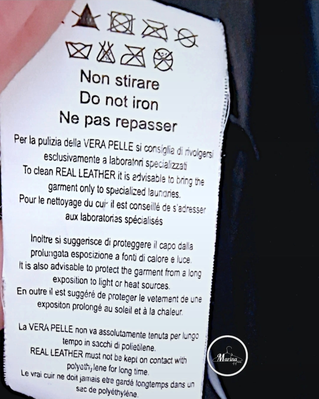 Veste cuir