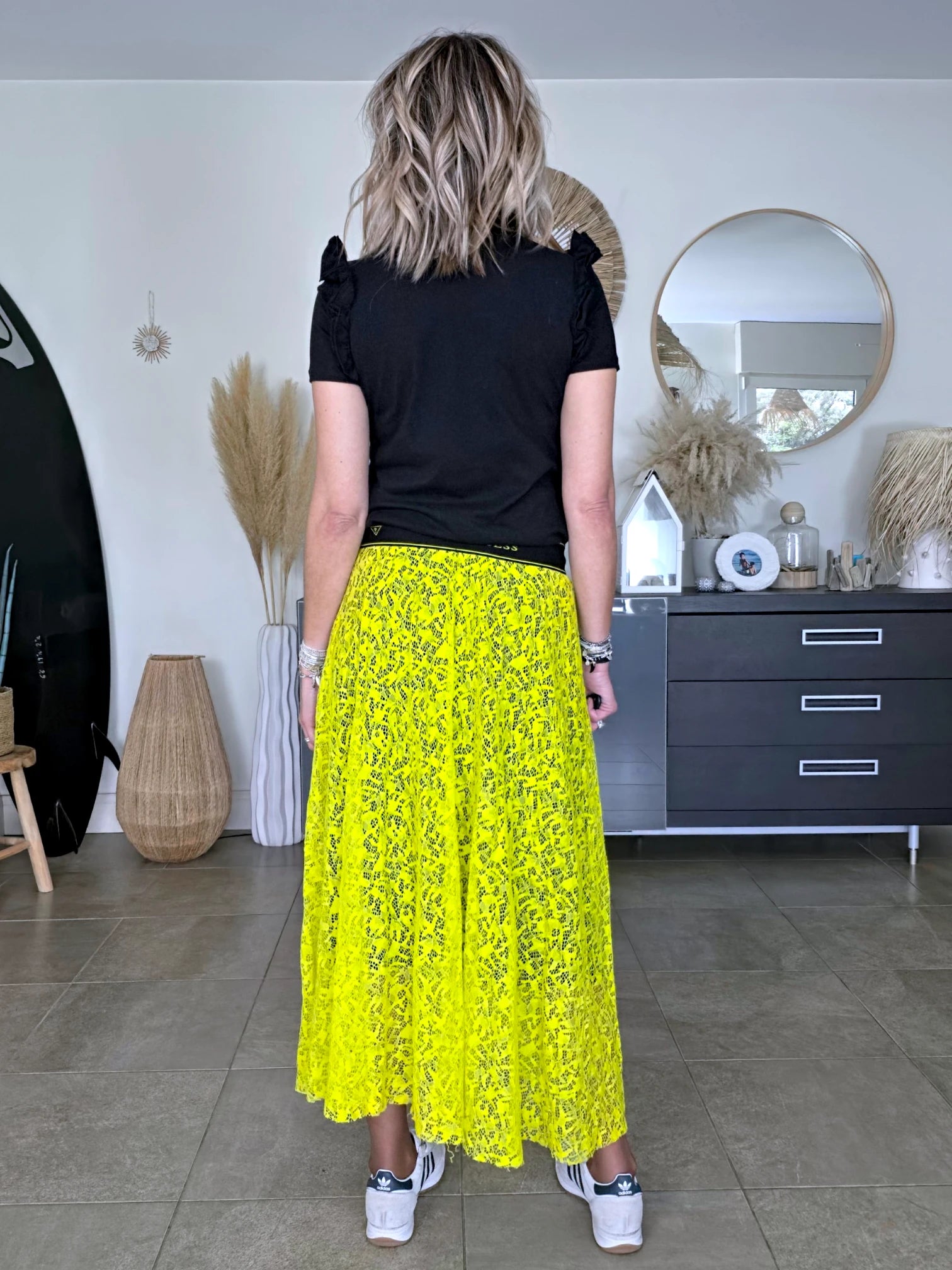 T-shirt noir en coton - 𝐌𝐚𝐫𝐢𝐧𝐚𝟒𝟒𝐟𝐚𝐦𝐢𝐥𝐲