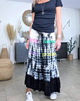 Jupe longue tie and dye à tags - 𝐌𝐚𝐫𝐢𝐧𝐚𝟒𝟒𝐟𝐚𝐦𝐢𝐥𝐲