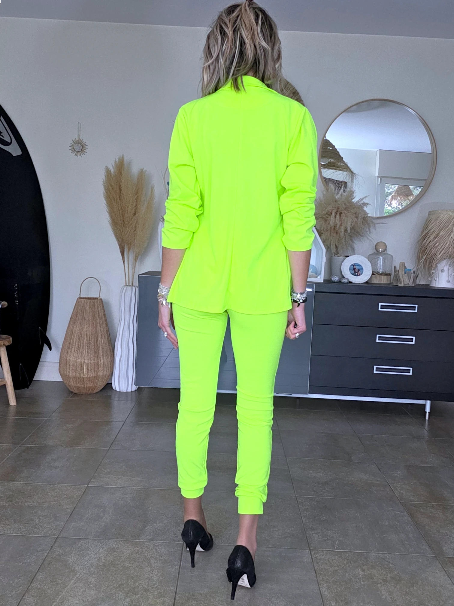 Ensemble veste & pantalon vert-jaune fluo - 𝐌𝐚𝐫𝐢𝐧𝐚𝟒𝟒𝐟𝐚𝐦𝐢𝐥𝐲