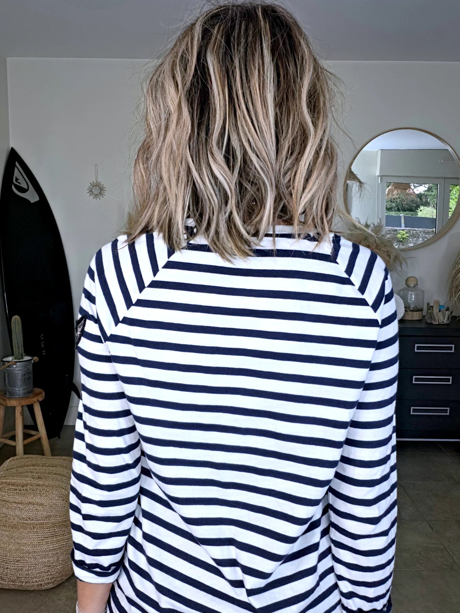 Robe marinière maille en coton - 𝐌𝐚𝐫𝐢𝐧𝐚𝟒𝟒𝐟𝐚𝐦𝐢𝐥𝐲
