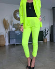 Ensemble veste & pantalon vert-jaune fluo - 𝐌𝐚𝐫𝐢𝐧𝐚𝟒𝟒𝐟𝐚𝐦𝐢𝐥𝐲