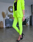 Ensemble veste & pantalon vert-jaune fluo - 𝐌𝐚𝐫𝐢𝐧𝐚𝟒𝟒𝐟𝐚𝐦𝐢𝐥𝐲