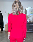 Ensemble veste & pantalon red - 𝐌𝐚𝐫𝐢𝐧𝐚𝟒𝟒𝐟𝐚𝐦𝐢𝐥𝐲