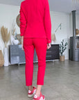 Ensemble veste & pantalon red - 𝐌𝐚𝐫𝐢𝐧𝐚𝟒𝟒𝐟𝐚𝐦𝐢𝐥𝐲