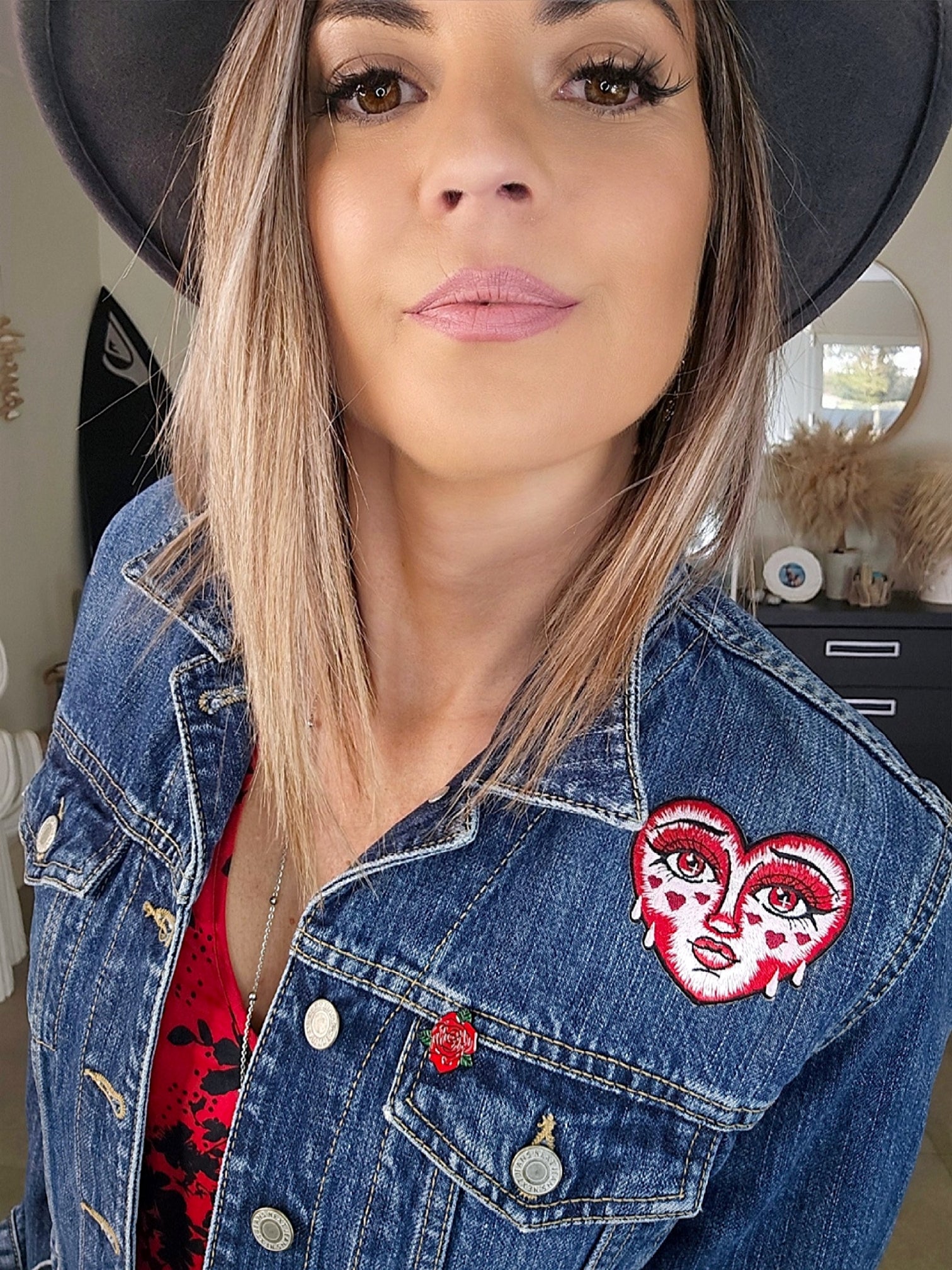 Veste en jean de créateur - 𝐌𝐚𝐫𝐢𝐧𝐚𝟒𝟒𝐟𝐚𝐦𝐢𝐥𝐲