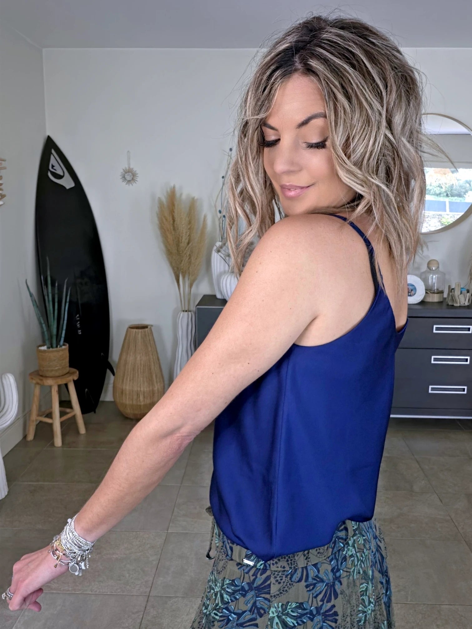 Débardeur bleu nuit - 𝐌𝐚𝐫𝐢𝐧𝐚𝟒𝟒𝐟𝐚𝐦𝐢𝐥𝐲