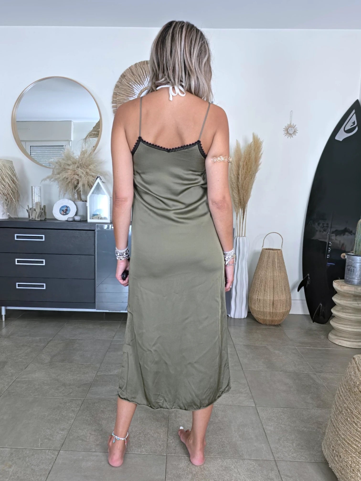 Robe nuisette kaki