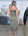 Robe nuisette kaki
