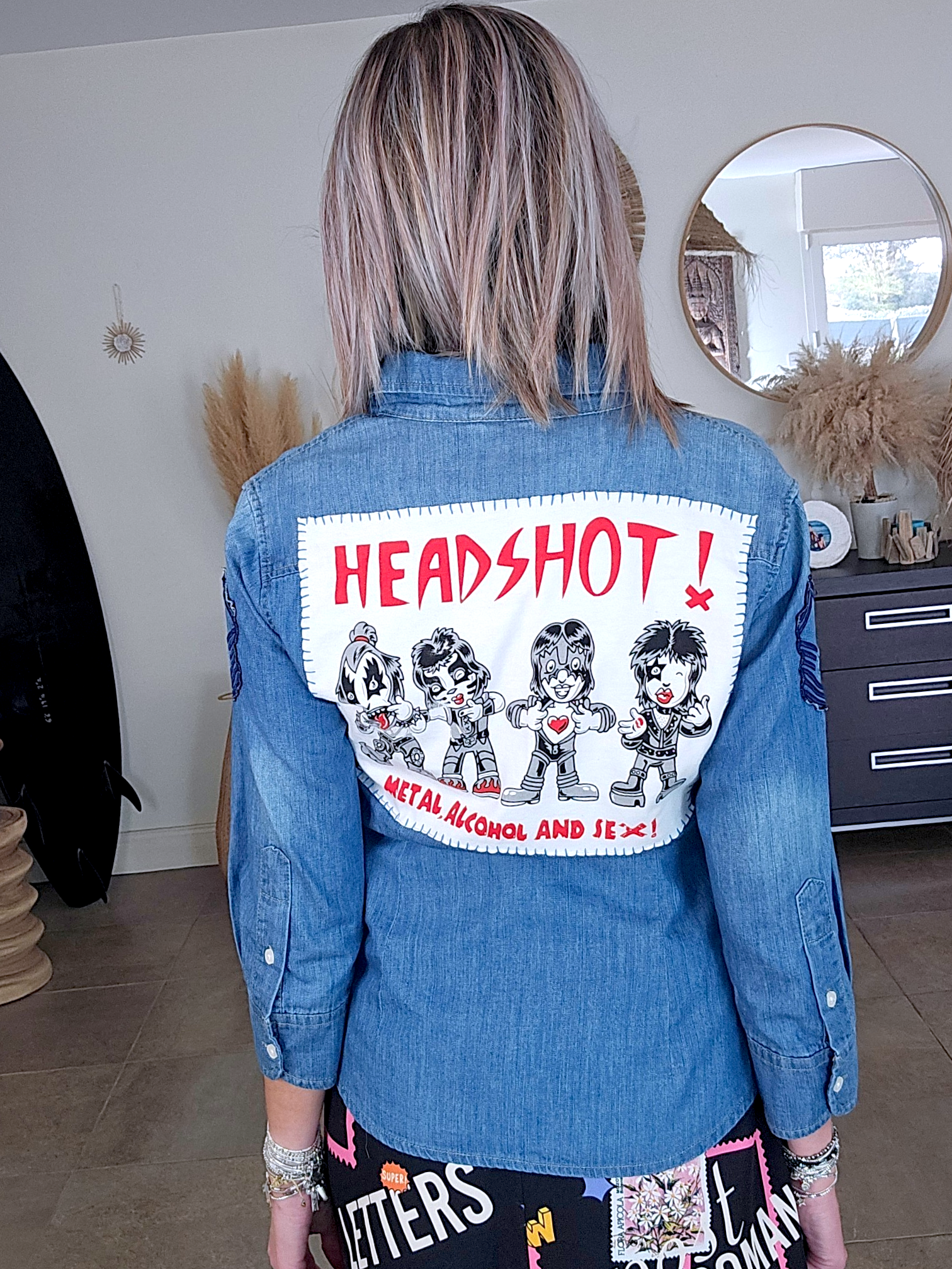 Chemise en jean headshot - 𝐌𝐚𝐫𝐢𝐧𝐚𝟒𝟒𝐟𝐚𝐦𝐢𝐥𝐲