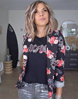 Veste cintrée à imprimé skull - 𝐌𝐚𝐫𝐢𝐧𝐚𝟒𝟒𝐟𝐚𝐦𝐢𝐥𝐲
