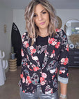 Veste cintrée à imprimé skull - 𝐌𝐚𝐫𝐢𝐧𝐚𝟒𝟒𝐟𝐚𝐦𝐢𝐥𝐲