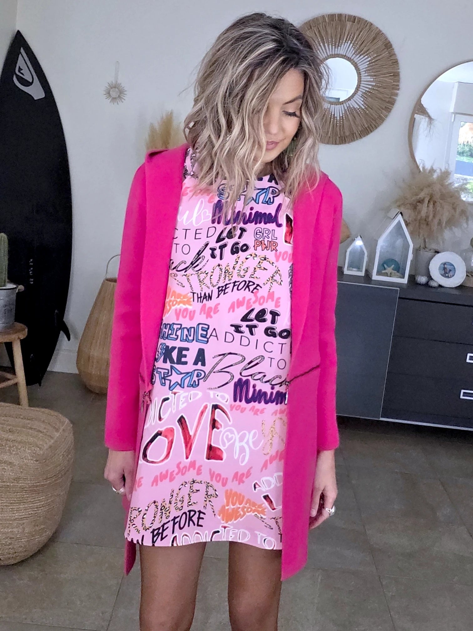 Gilet 2 en 1 rose fuchsia - 𝐌𝐚𝐫𝐢𝐧𝐚𝟒𝟒𝐟𝐚𝐦𝐢𝐥𝐲