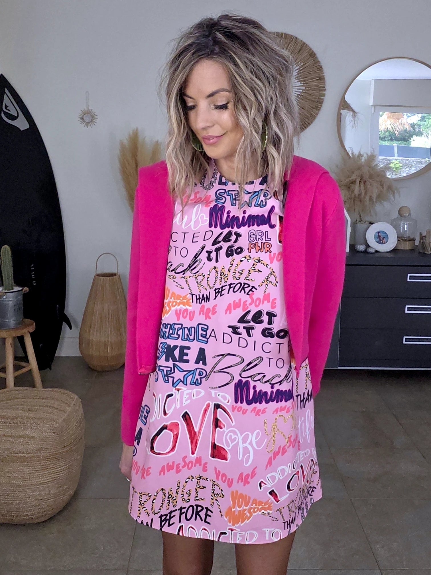 Gilet 2 en 1 rose fuchsia - 𝐌𝐚𝐫𝐢𝐧𝐚𝟒𝟒𝐟𝐚𝐦𝐢𝐥𝐲