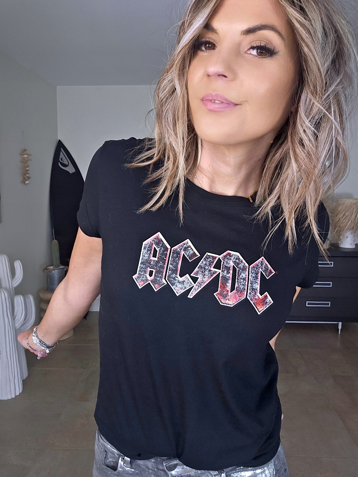 T-shirt noir rock - 𝐌𝐚𝐫𝐢𝐧𝐚𝟒𝟒𝐟𝐚𝐦𝐢𝐥𝐲