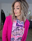 Gilet 2 en 1 rose fuchsia - 𝐌𝐚𝐫𝐢𝐧𝐚𝟒𝟒𝐟𝐚𝐦𝐢𝐥𝐲