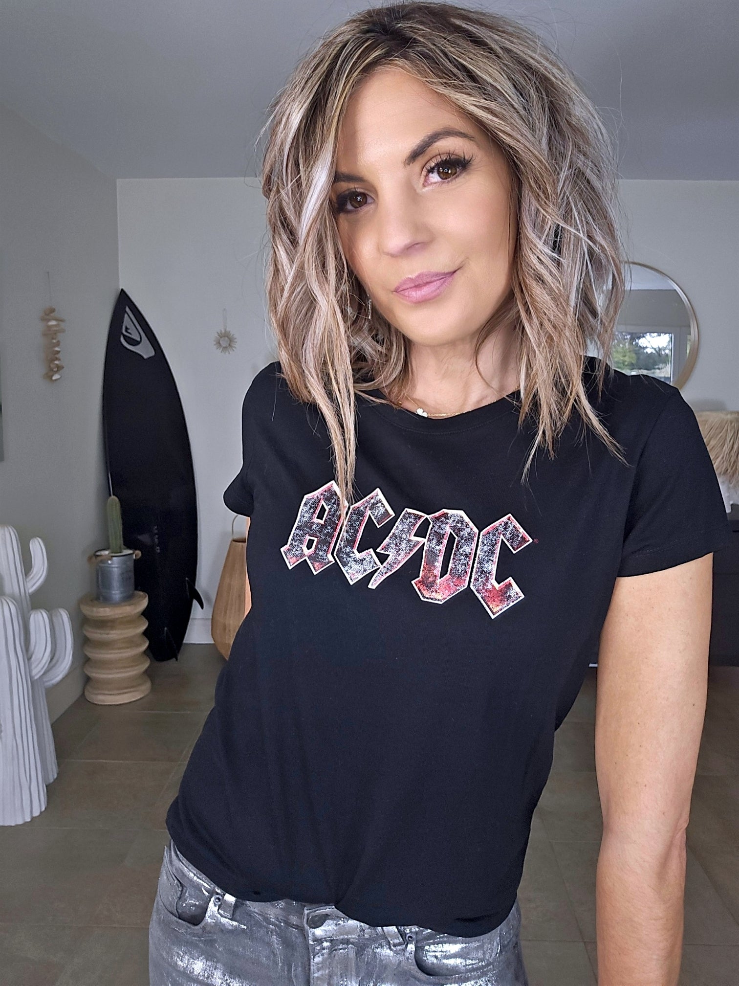 T-shirt noir rock - 𝐌𝐚𝐫𝐢𝐧𝐚𝟒𝟒𝐟𝐚𝐦𝐢𝐥𝐲