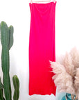 Robe glamour rouge