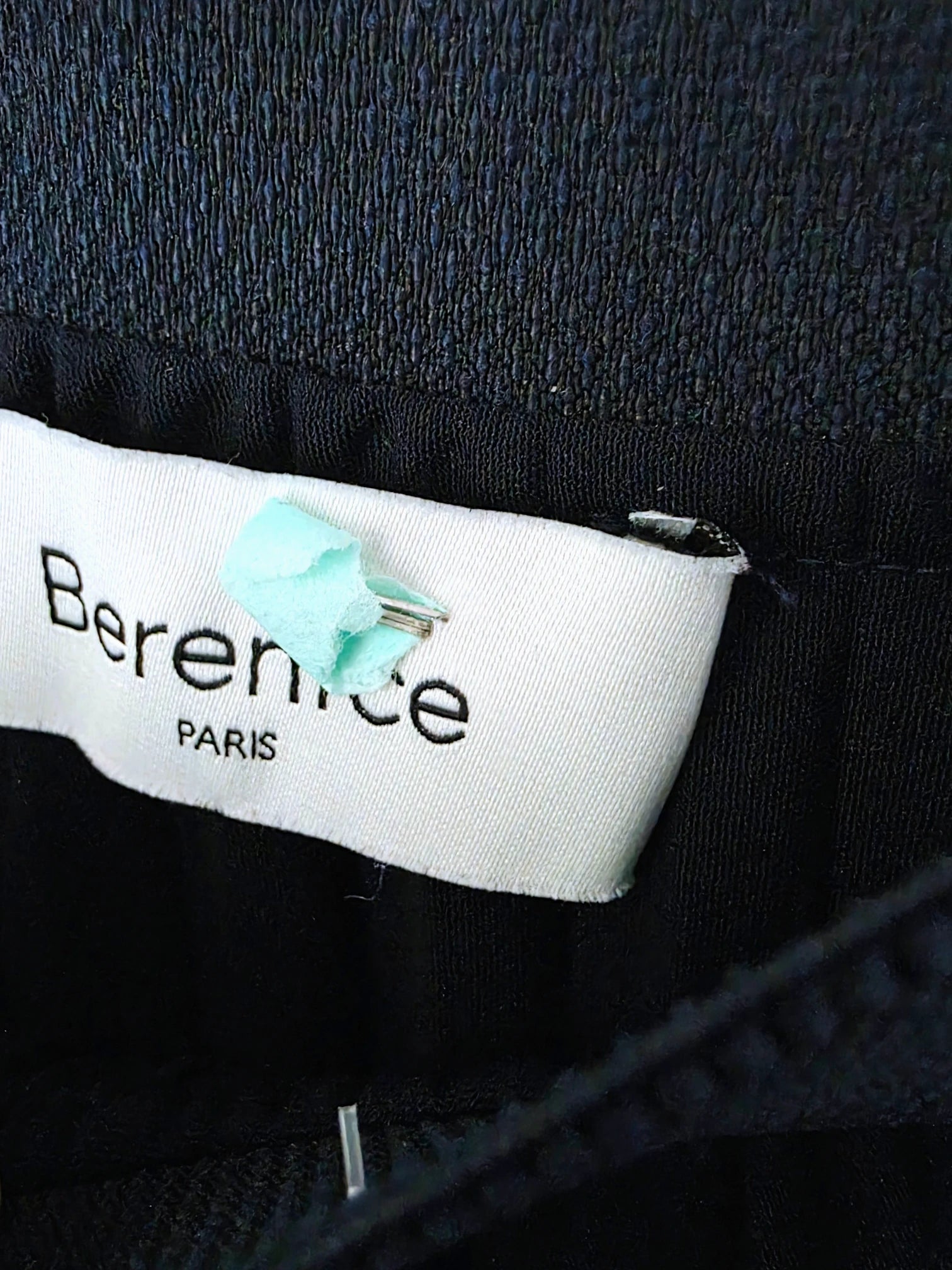 Jupe Plissée asymétrique bleu marine et bleu ciel