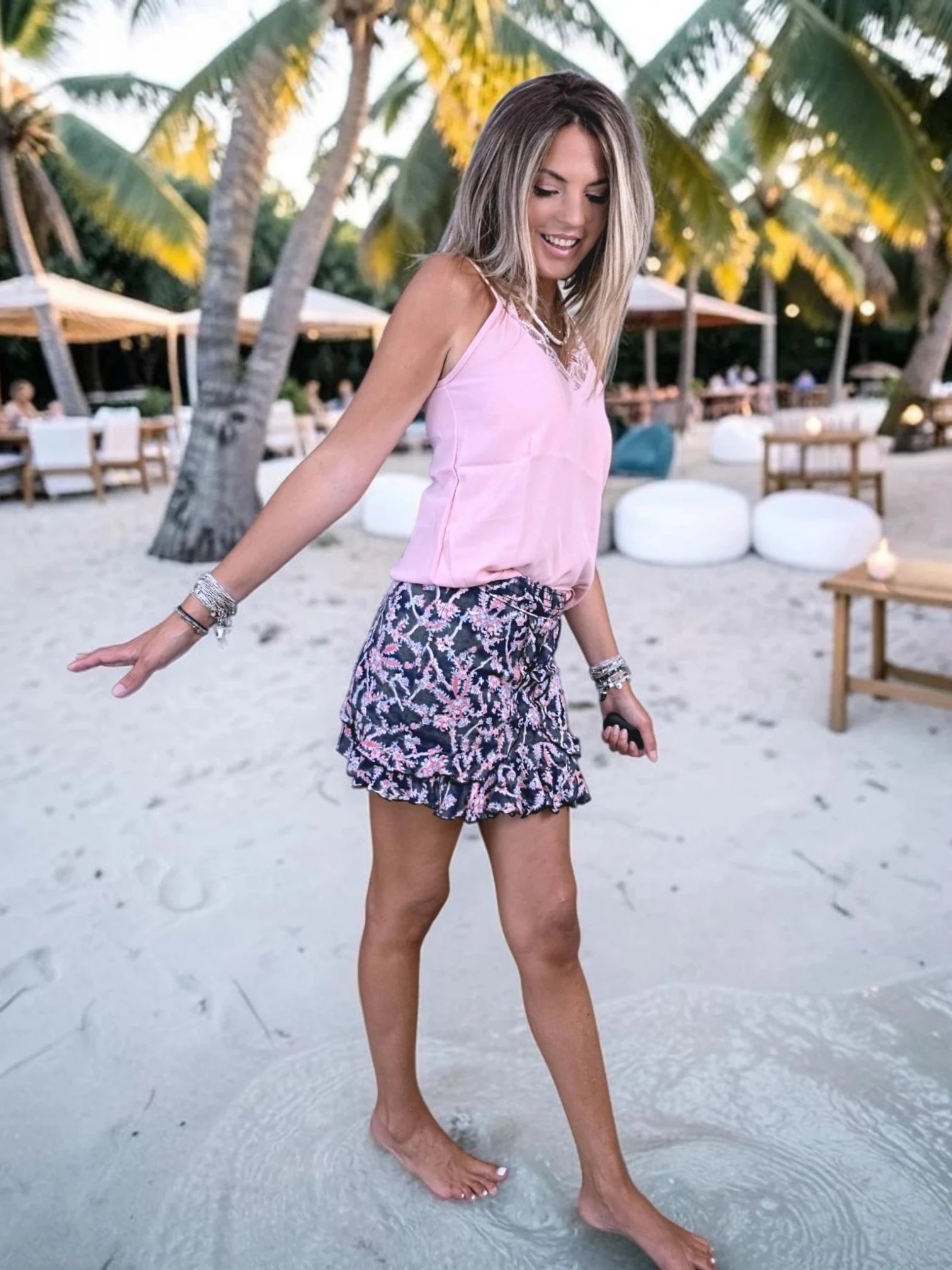Débardeur Léa rose