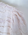 Chemise plumetis écrue